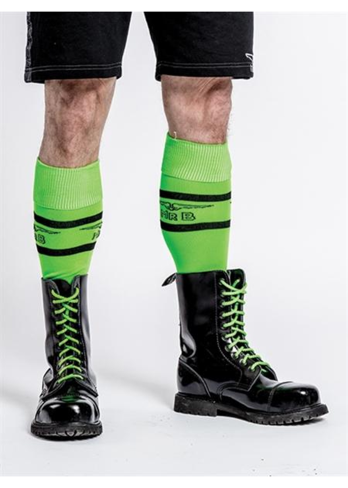 Mister B Shoe Laces Neon Green