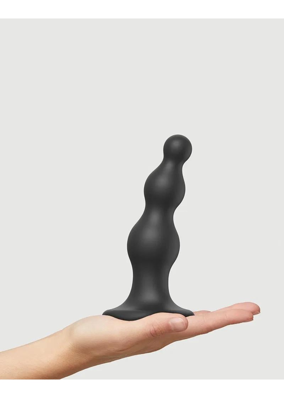 Strap-On-Me - Dildo Plug Beads Size M - Black