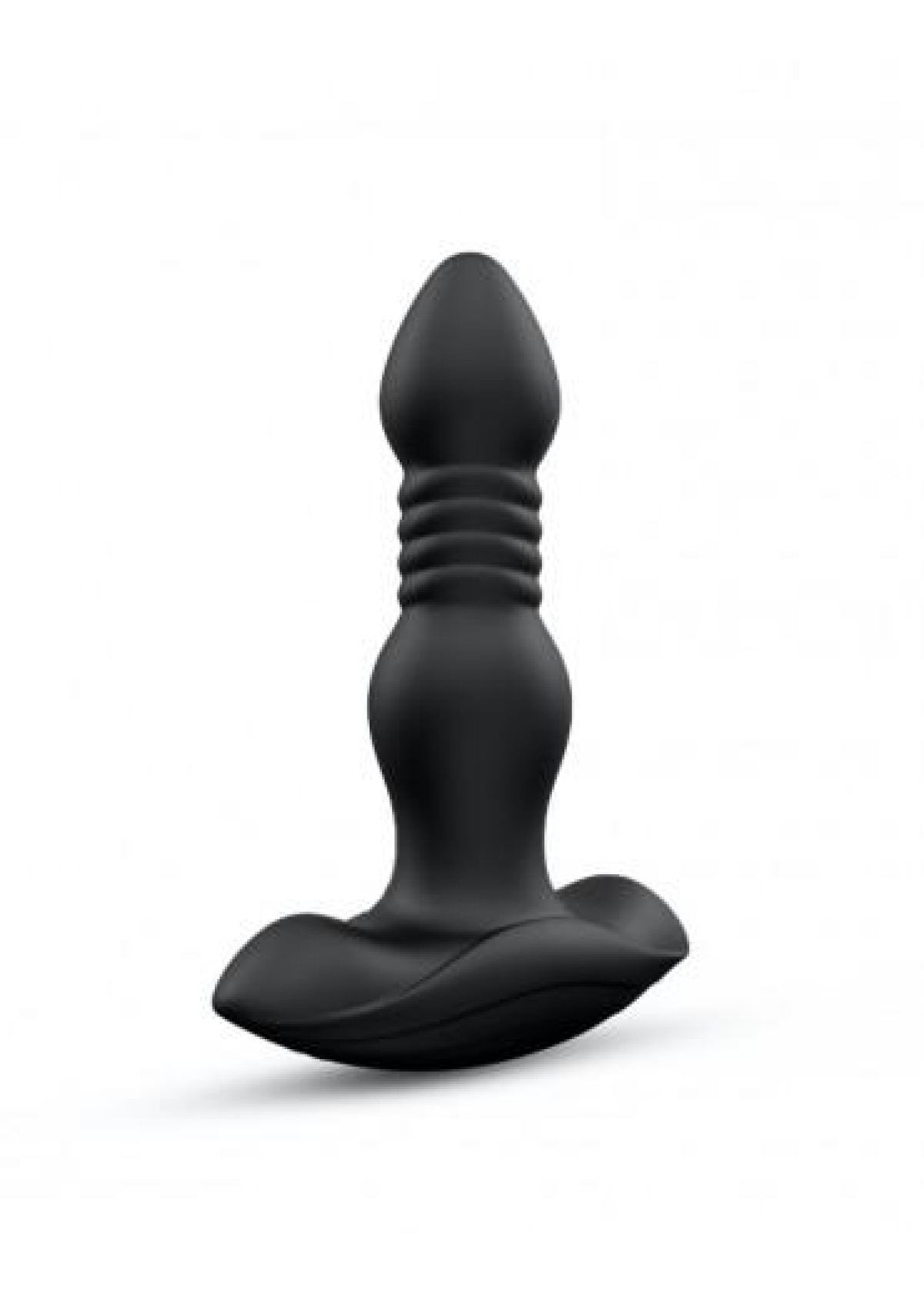 Deep Stormer - Vibrating Plug with Remote Control - Black