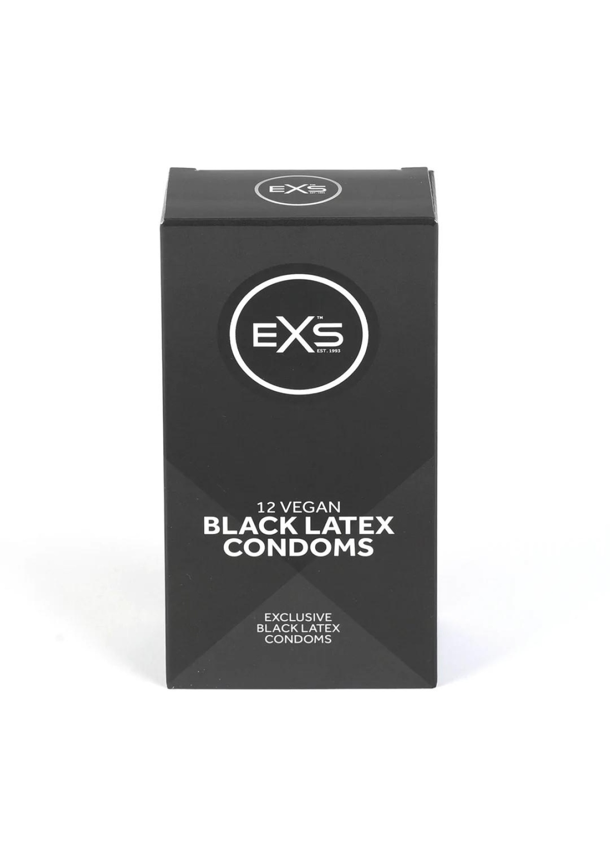 EXS Black Latex - Condoms - 12 Pieces