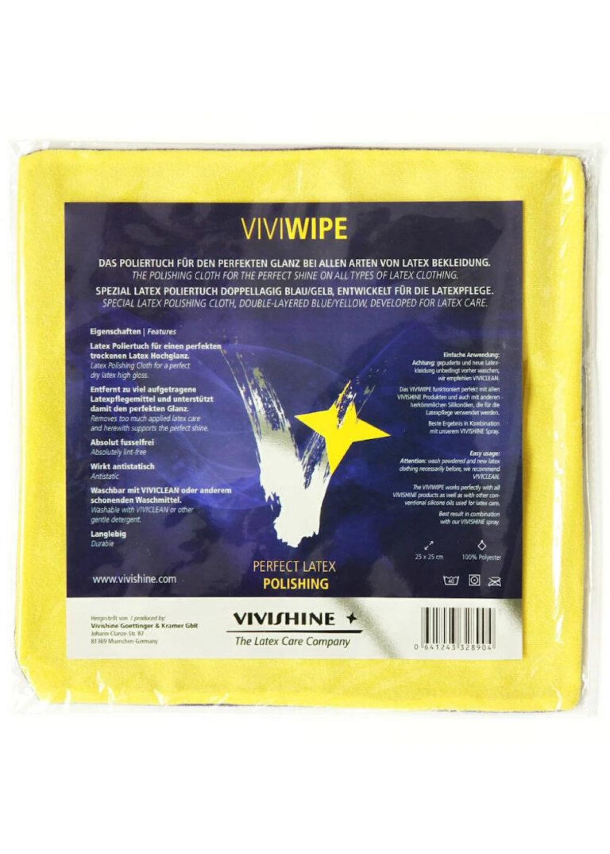 VIVIWIPE  - Polishing cloth - 25 x 25 cm