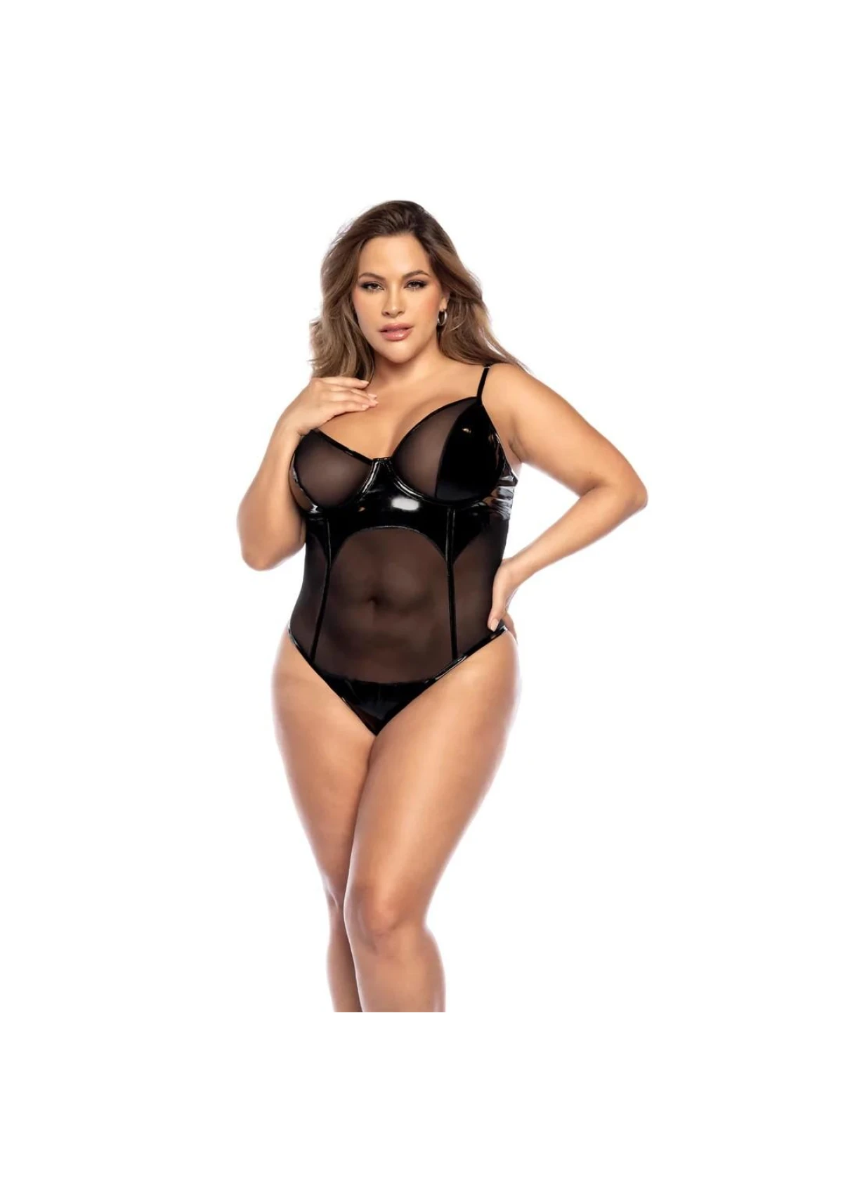 Bodysuit - Wet Black - X-Size