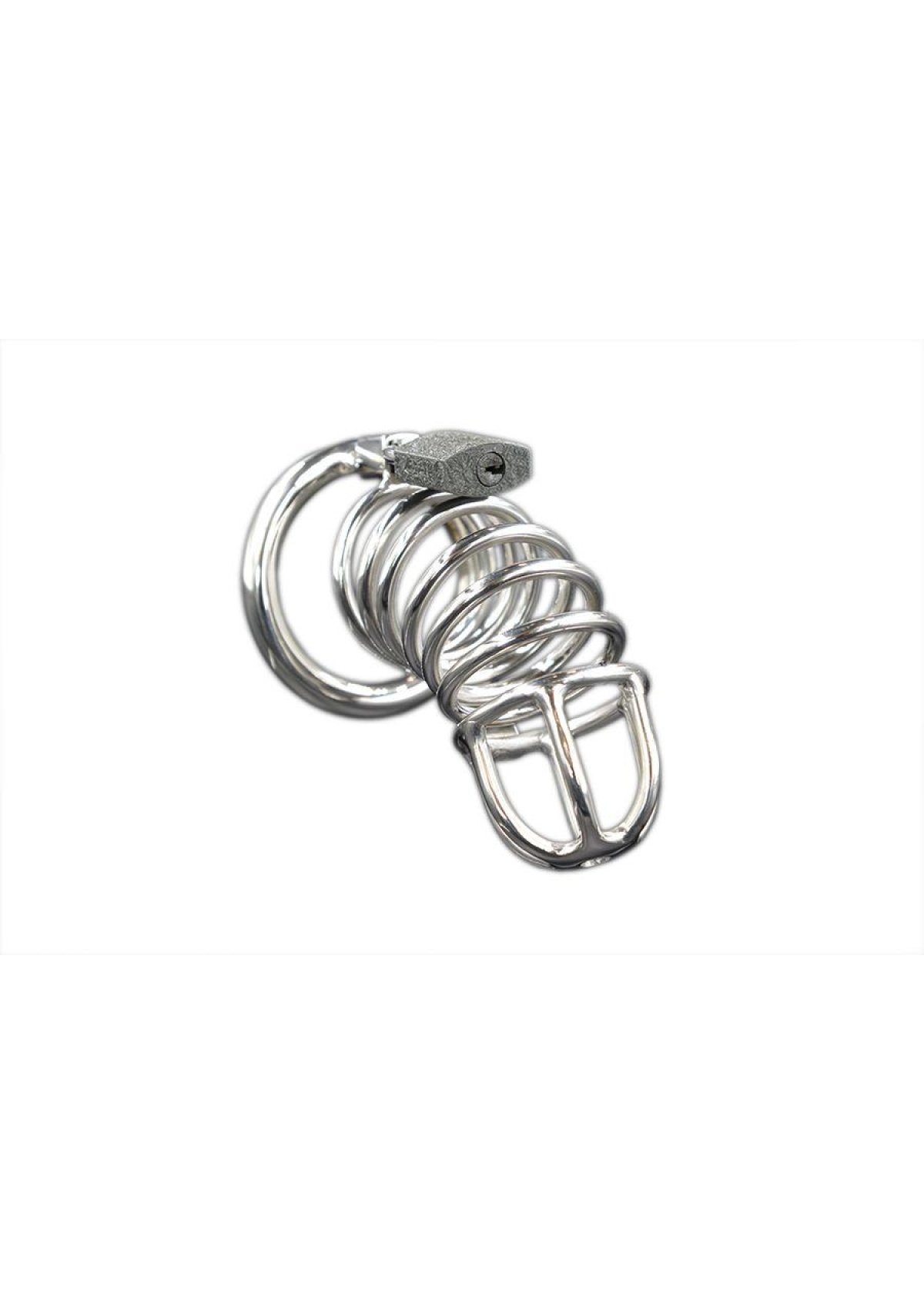 Steel Snake Chastity Cage