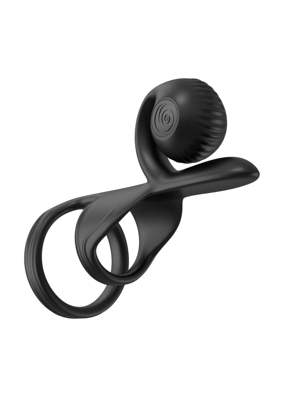 JOVI - Dual Couples Ring Stimulator - Black