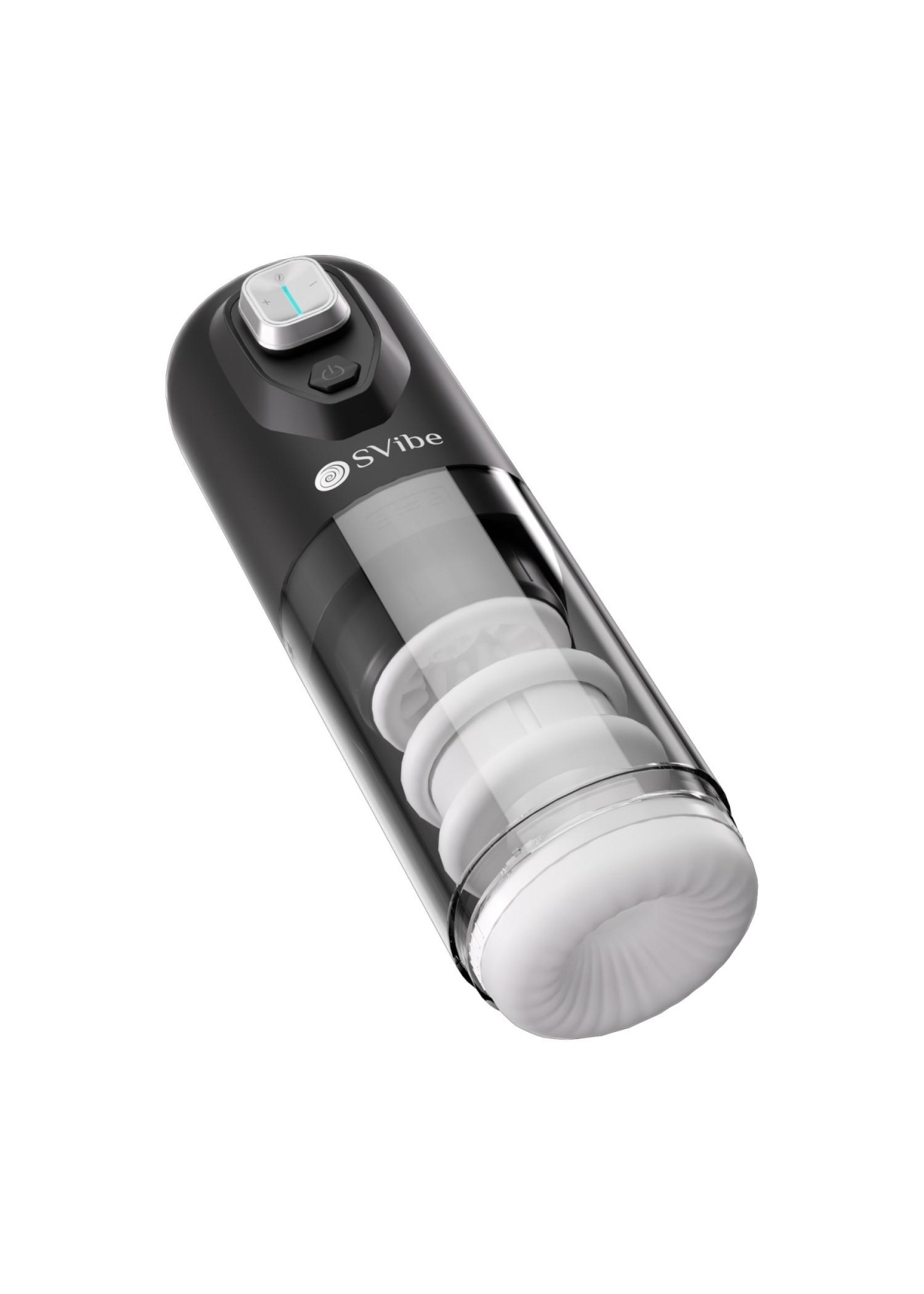 Ikon SPARK - Thrusting and Rotating Masturbator - Transparent