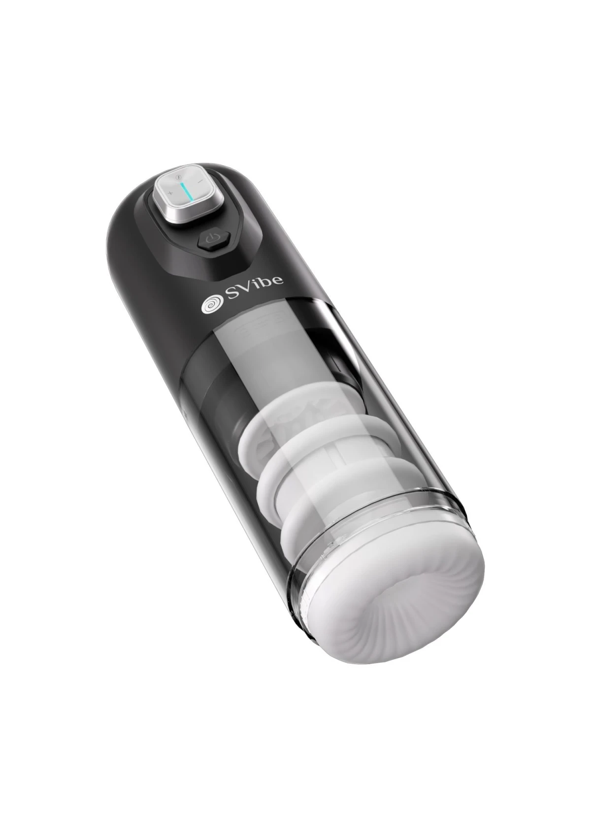 Ikon SPARK - Thrusting and Rotating Masturbator - Transparent