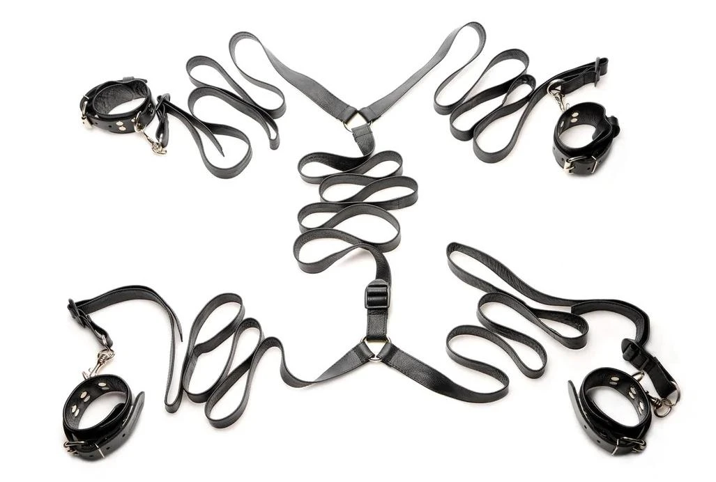 Leather Bed Restraint Kit