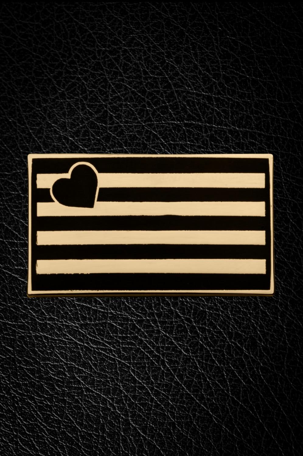 Master of the House Pin - LEATHER FLAG