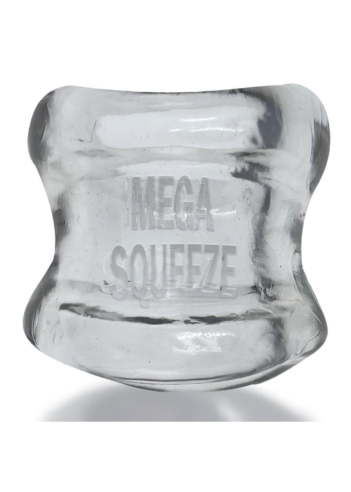 Oxballs MEGA SQUEEZE ergofit ballstretcher - Clear