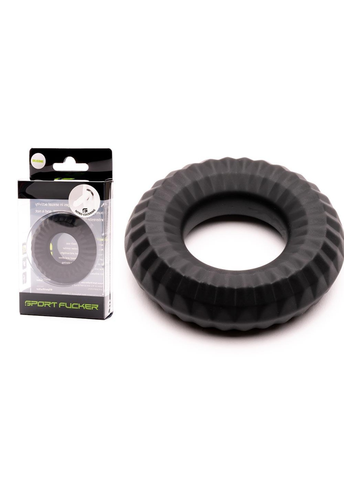 Liquid Silicone Nitro Ring - Black