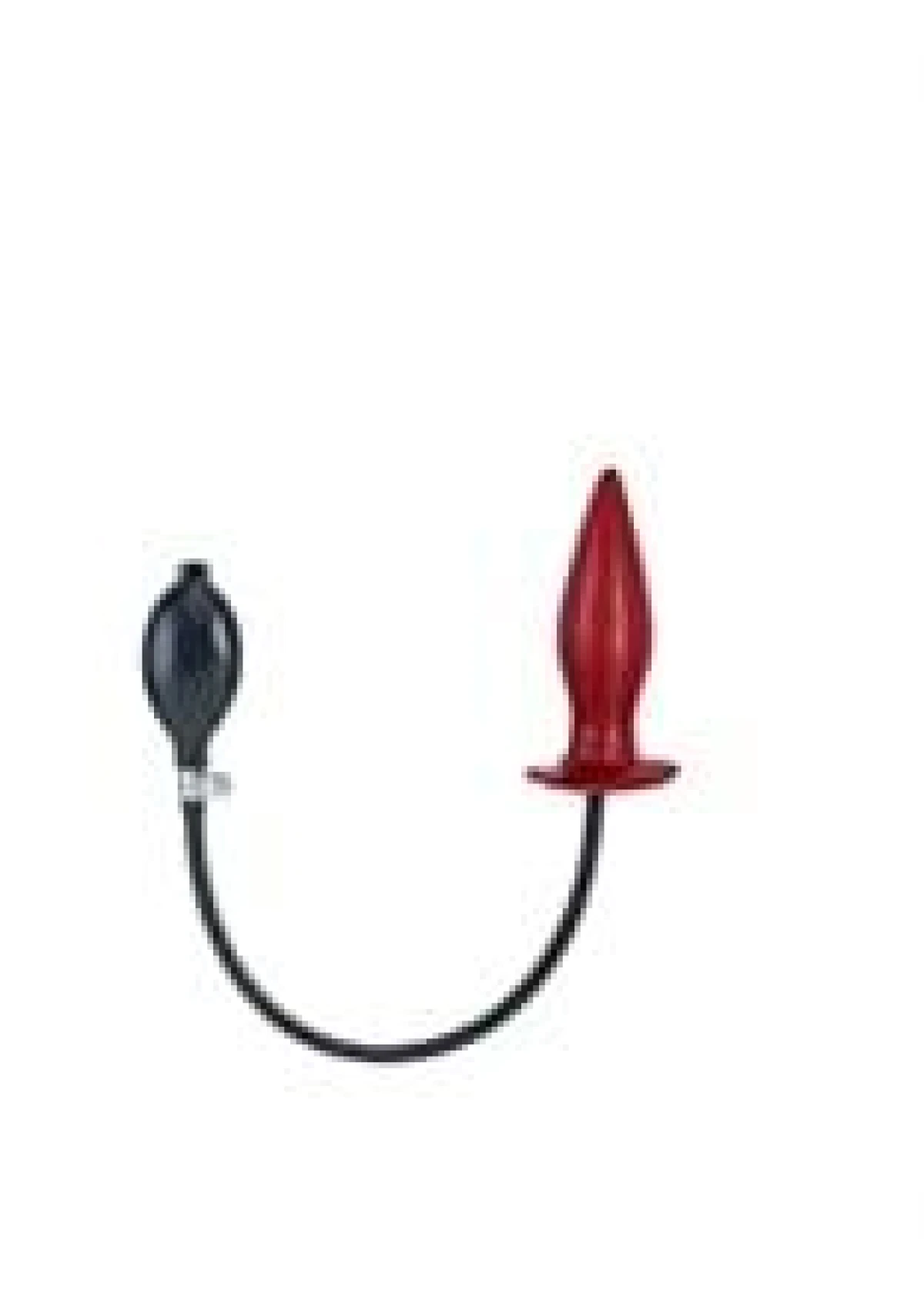 Inflatable Butt Plug Rød M Soft