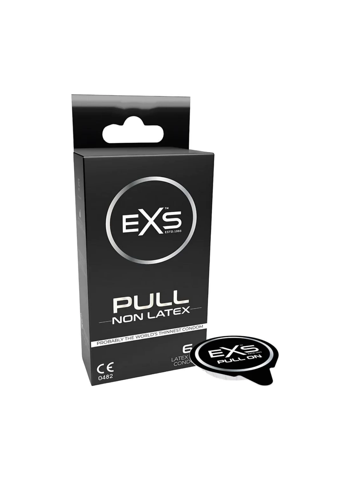 EXS Pull - Non-Latex Condoms - 6 Pieces
