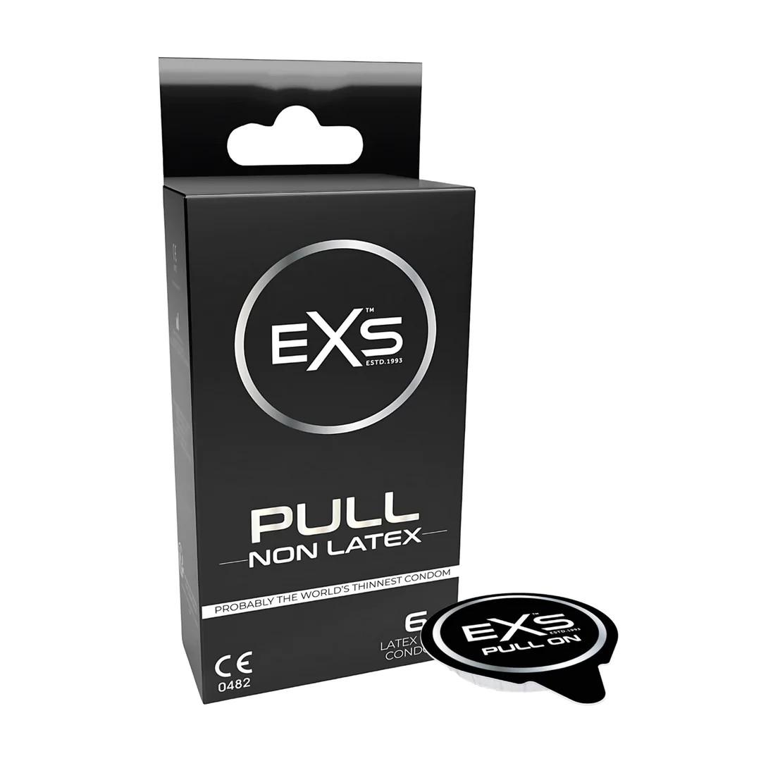 EXS Pull - Non-Latex Condoms - 6 Pieces