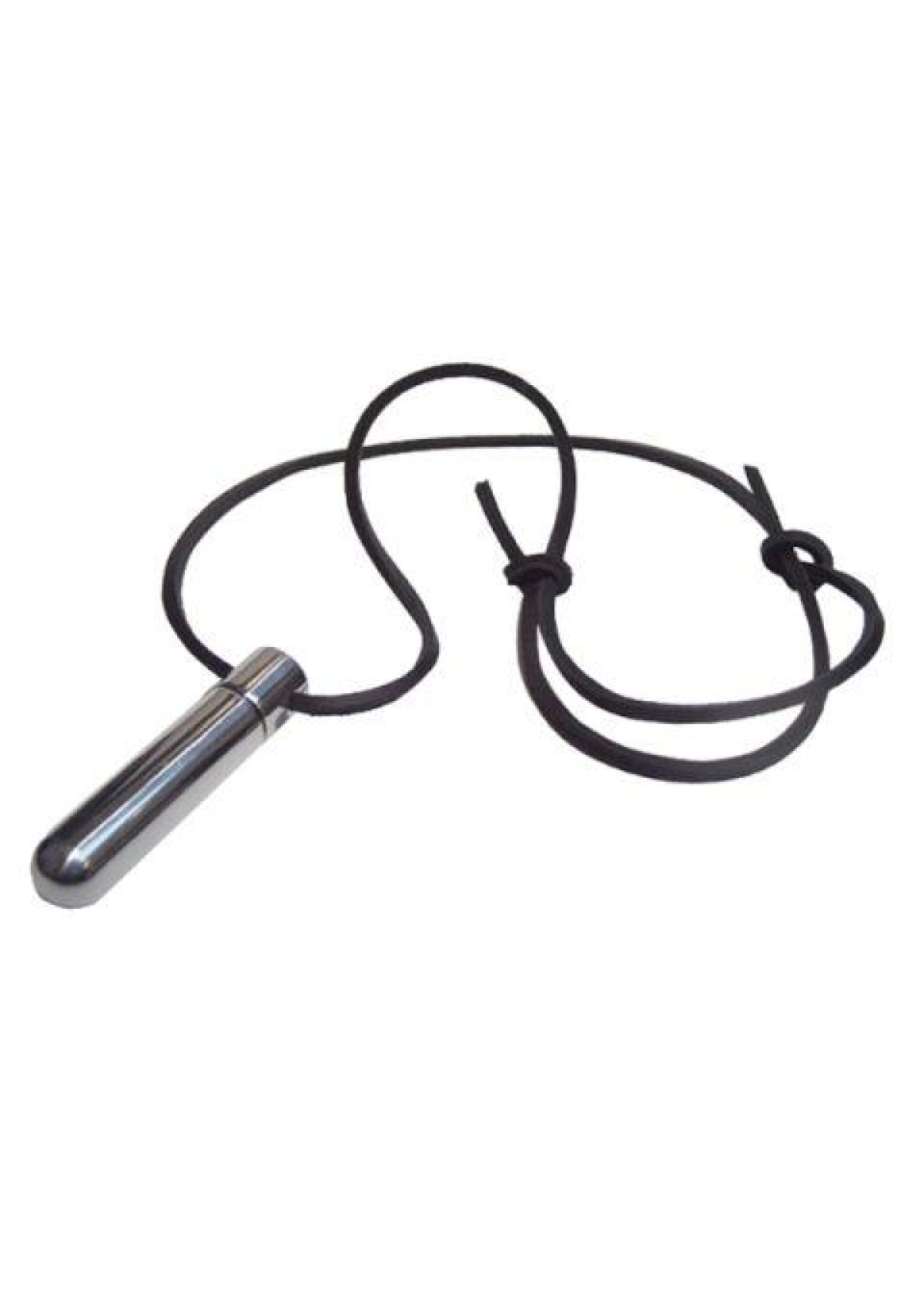 Inhaler with leather lace