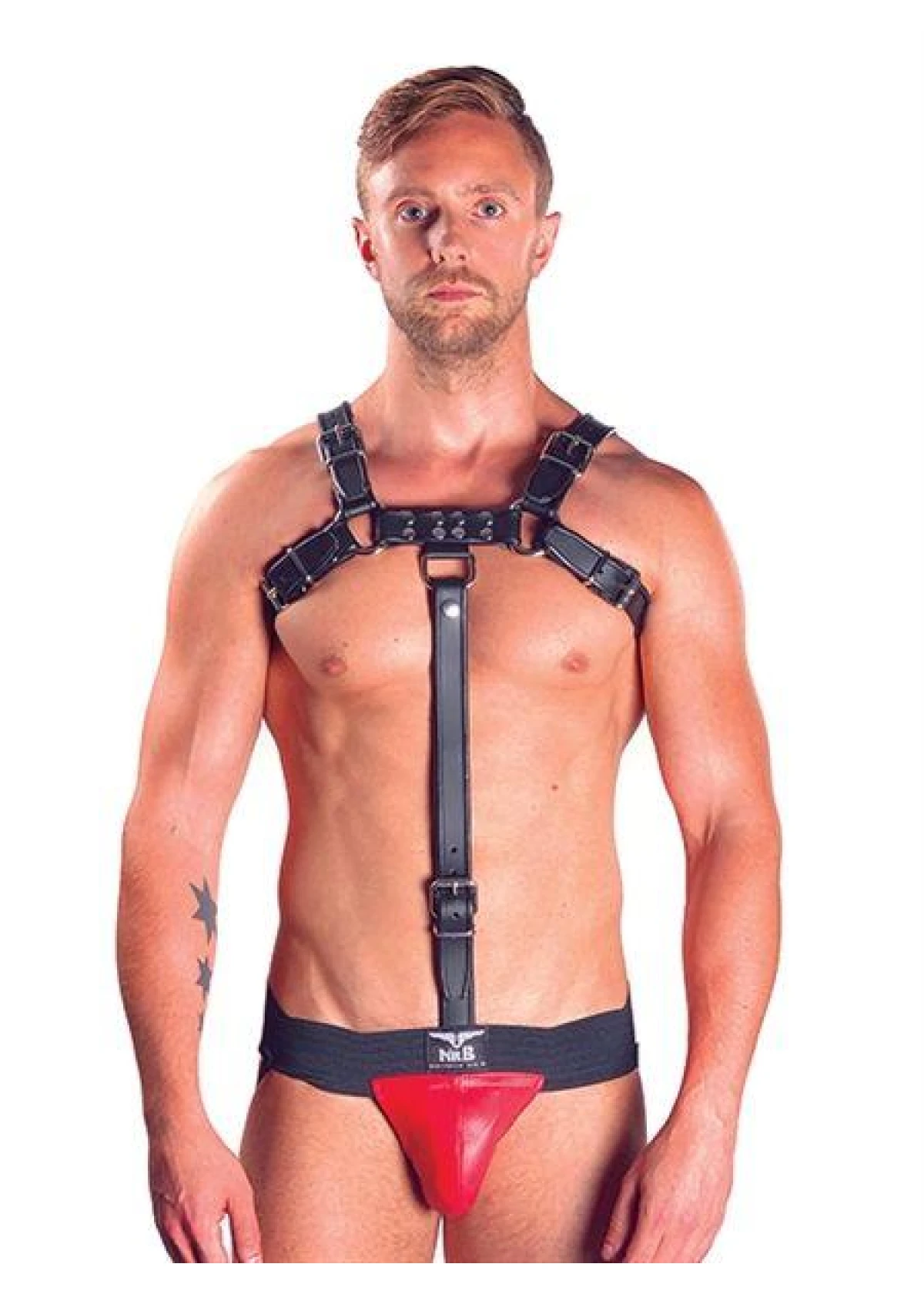 Mister B Leather Extension Strap Black