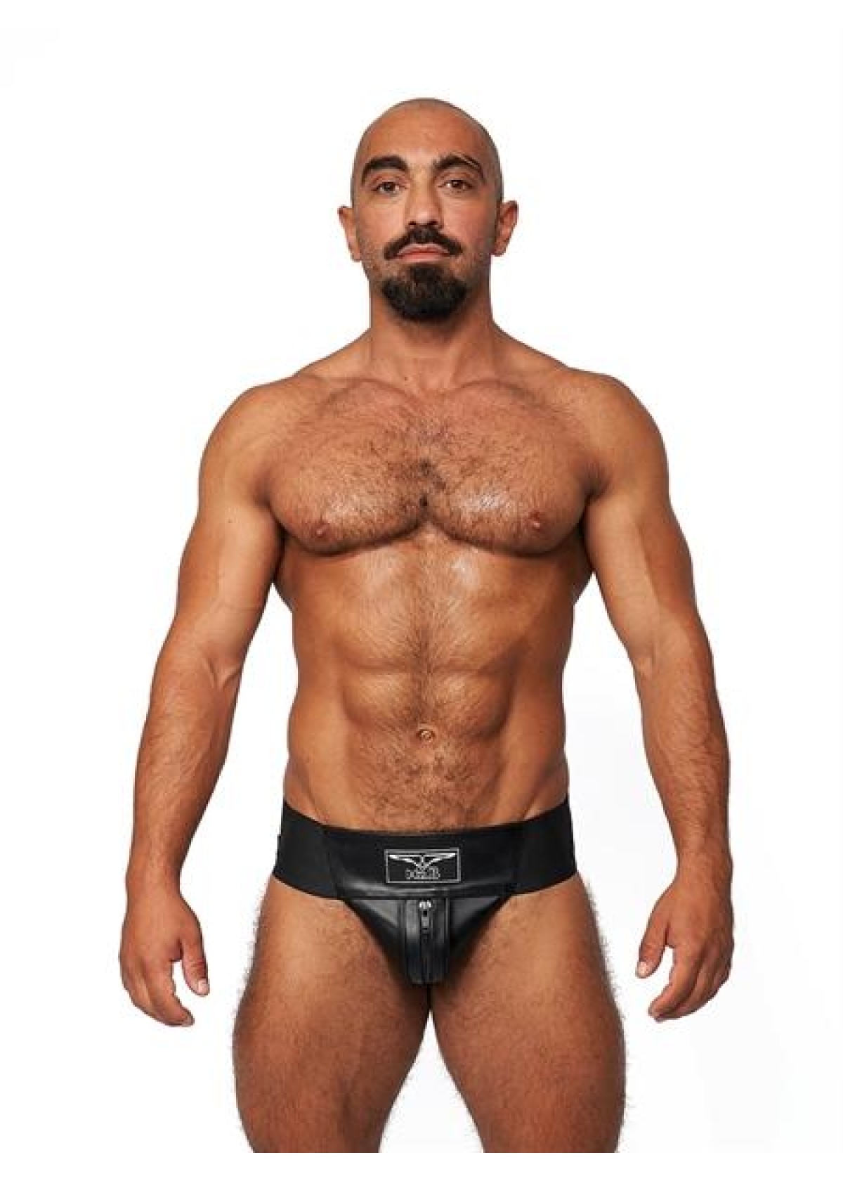 Mister B Leather Premium Jockstrap - Black