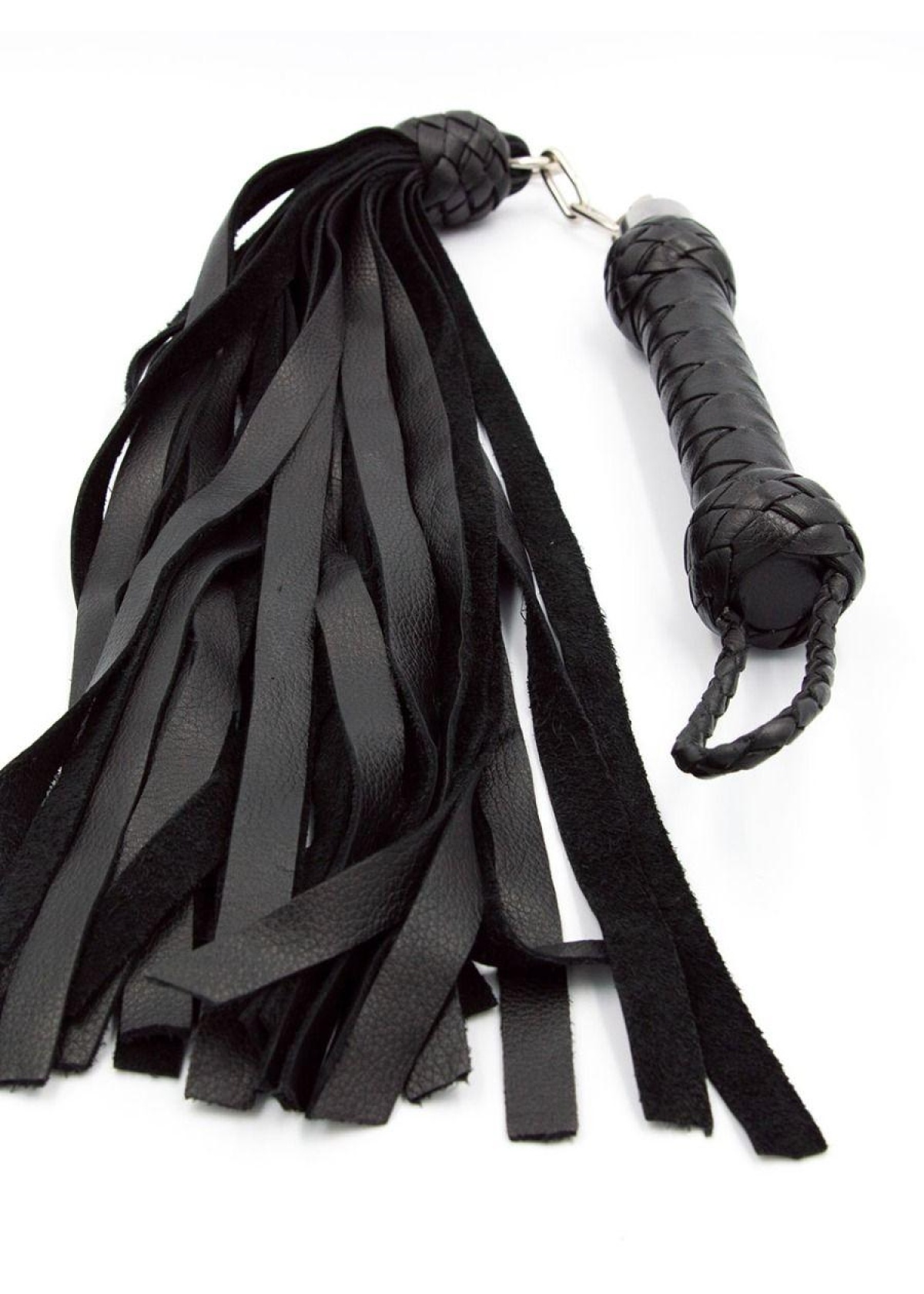 Mister B Impact Premium Leather Flogger Curling Mechanism