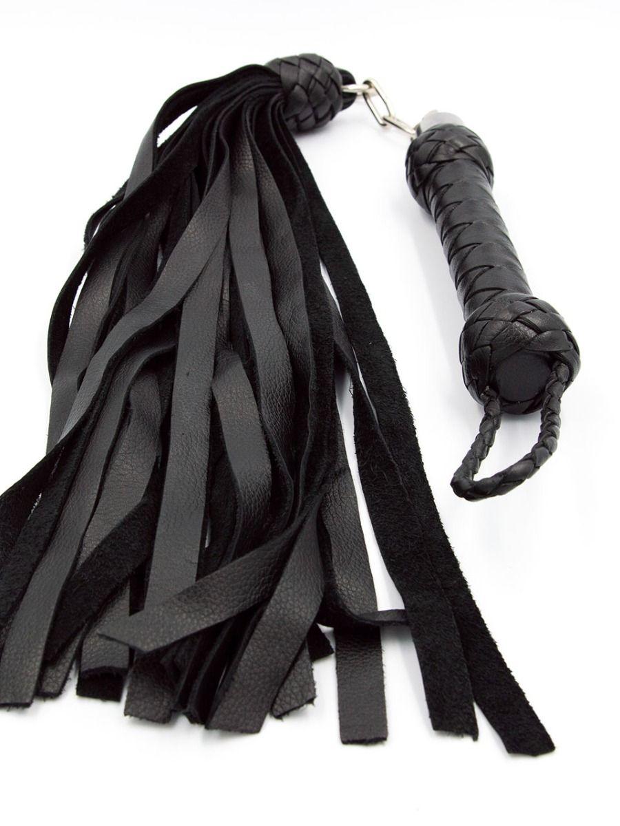 Mister B Impact Premium Leather Flogger Curling Mechanism