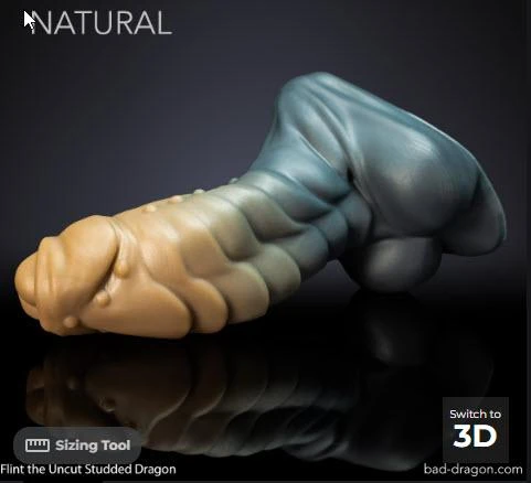 Flint® the Uncut Studded Dragon - Natural - Medium - Bilde 2