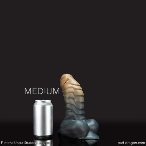 Flint® the Uncut Studded Dragon - Natural - Small - Bilde 3