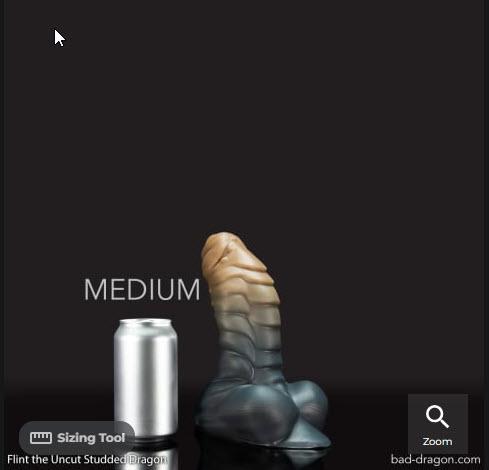 Flint® the Uncut Studded Dragon - Natural - Large - Bilde 8