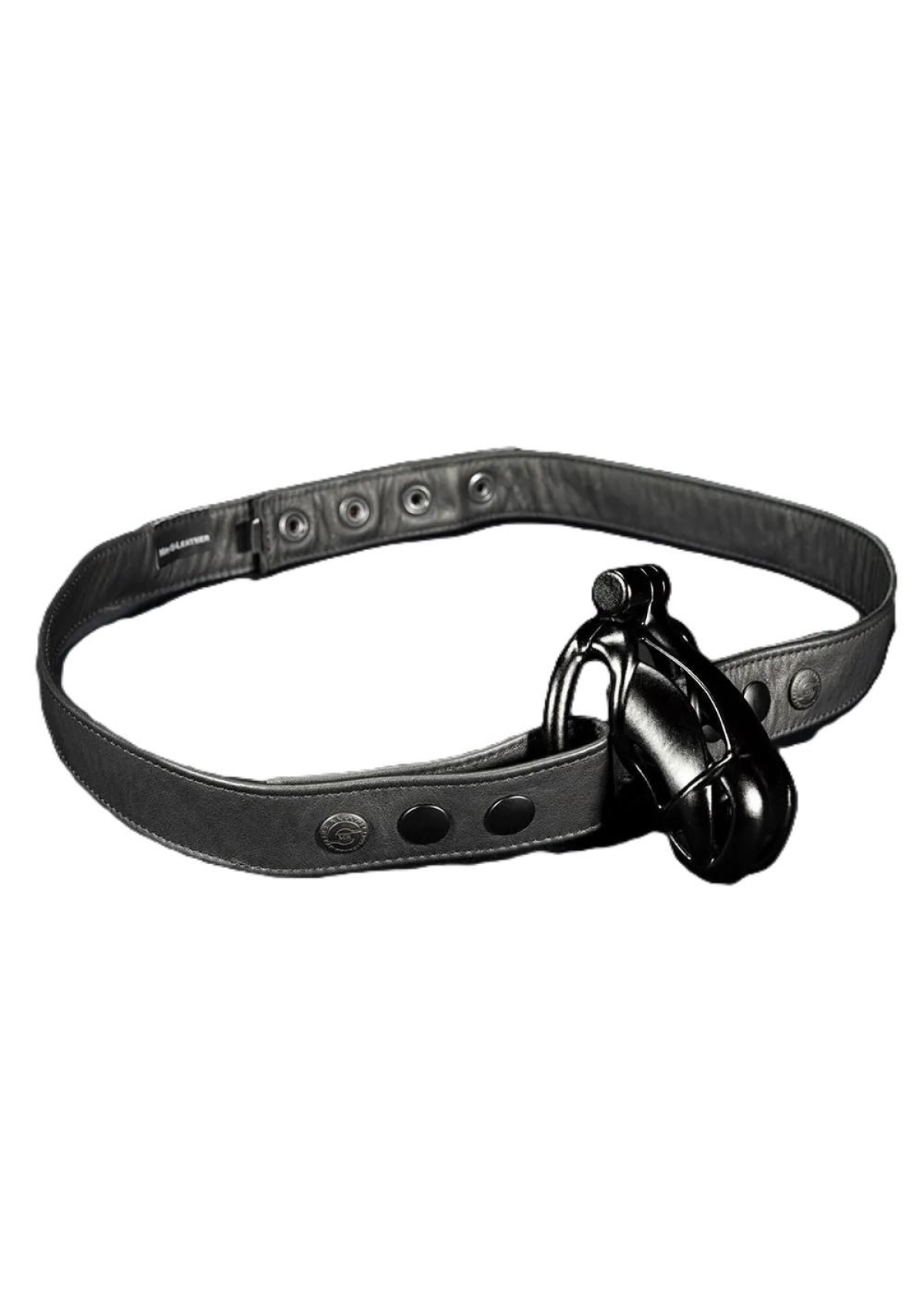 Leather Chastity Waist Strap