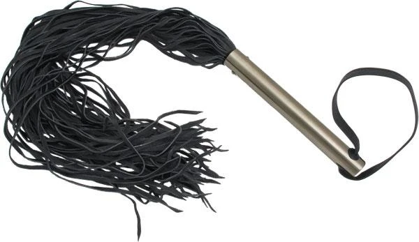 Mister B Iron and Leather Whip Cat-O-Nine-Tails L
