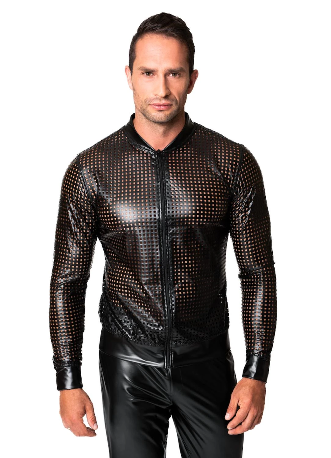 Mayhem powerwetlook lasercut jacket