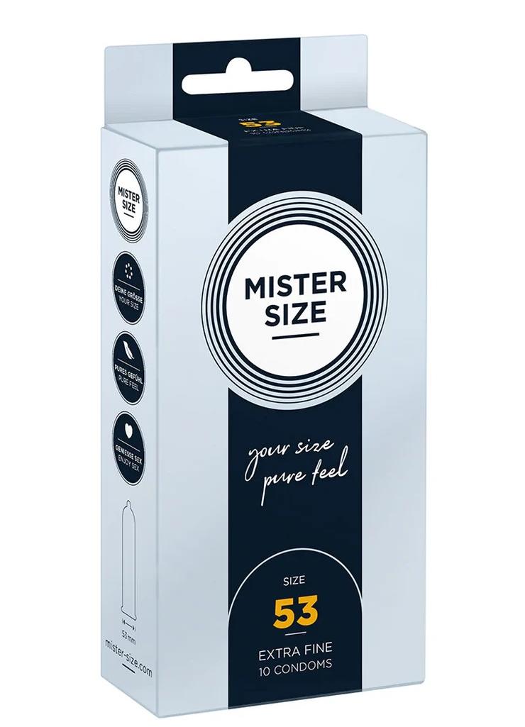 Pure Feel - Condoms 53 mm - 10 Pack