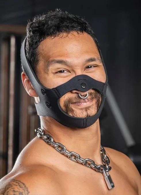 Neo Face Muzzle Head Harness - Sort