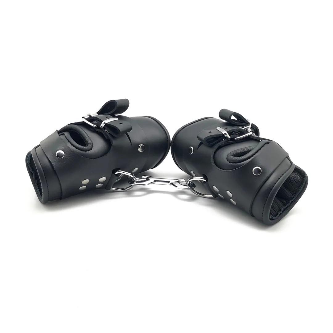 Deluxe Leather Suspension Cuff - Black