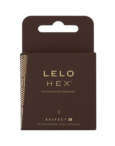 LELO - HEX Respect XL Condoms 3 Pack