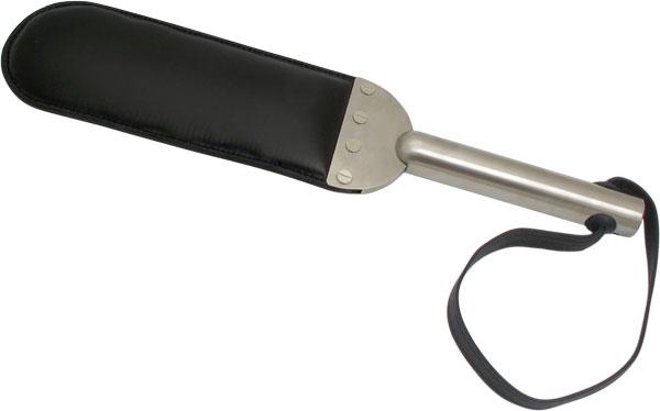 Mister B Iron Leather Paddle - Padded - L