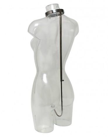 Bondage Hook with Collar (Ø 120 mm) - Silver