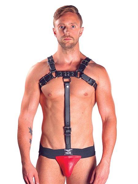 Mister B Leather Extension Strap Black