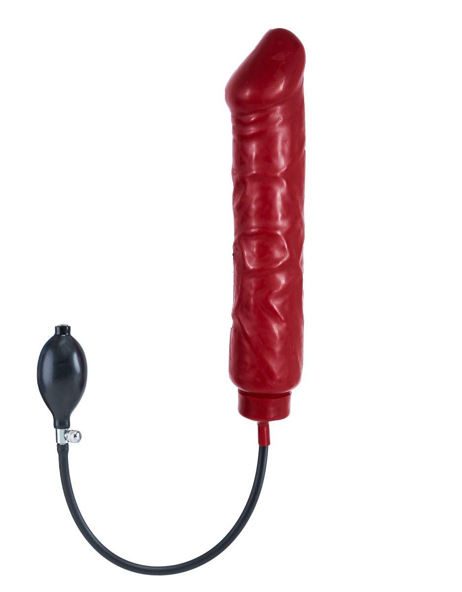 Inflatable Gargantula Dildo Rød Soft