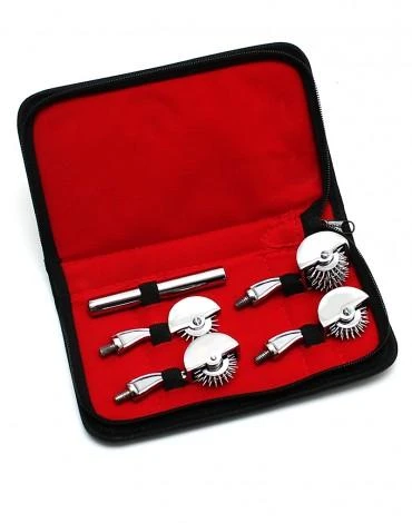 Set of 4 Pinwheels - Silver