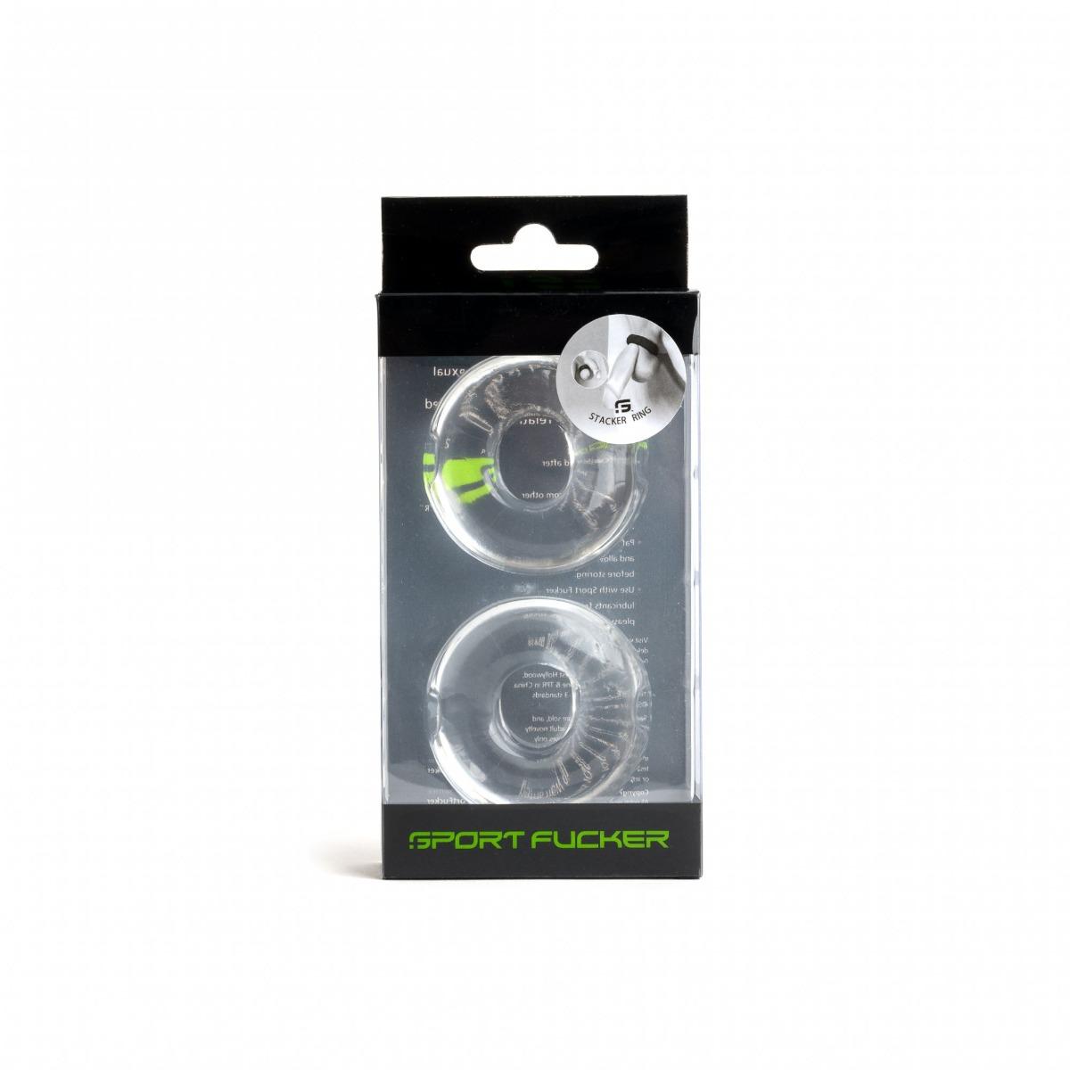 Stacker Rings 2-Pack Clear