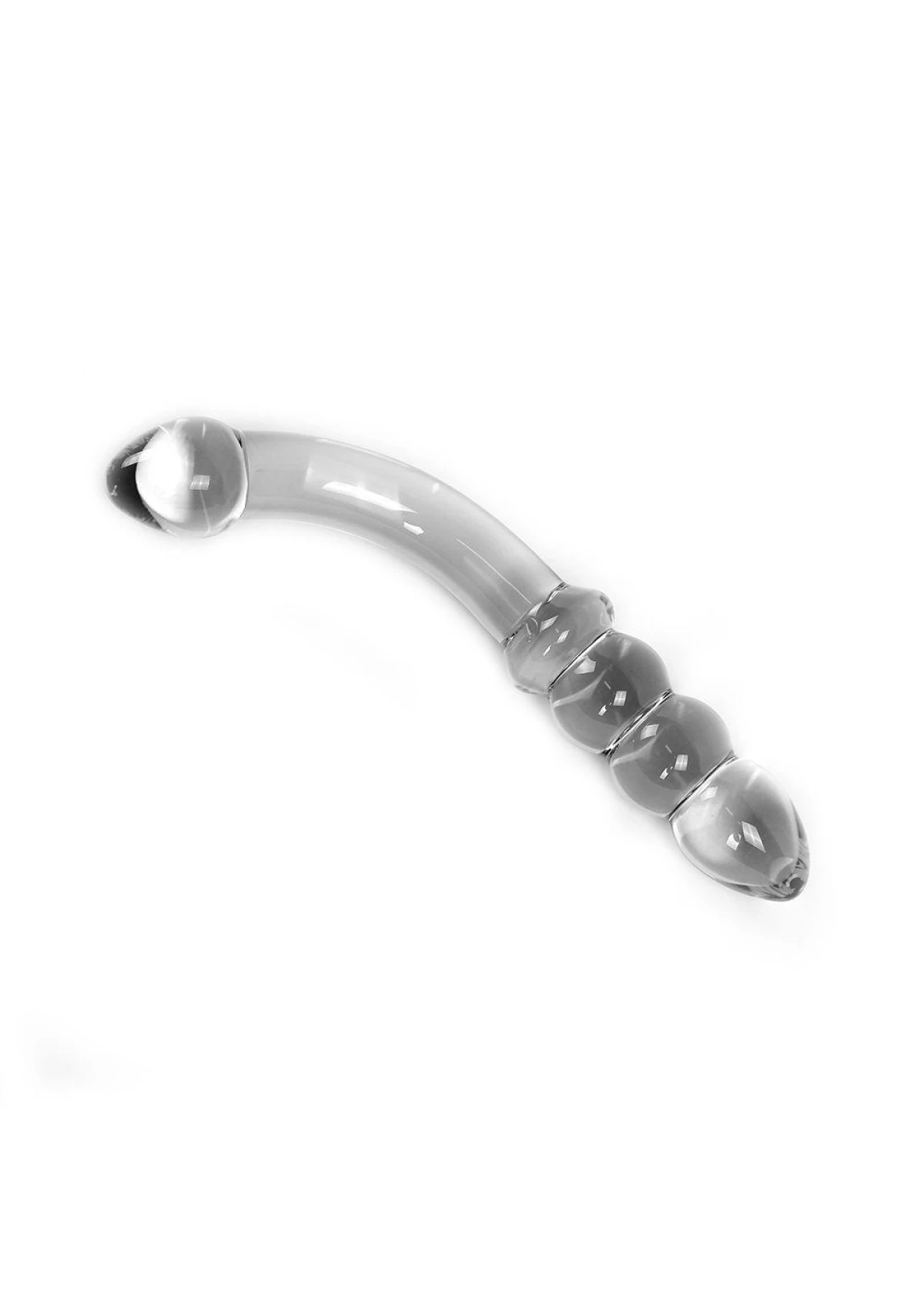 Glass Dildo Clear Curve