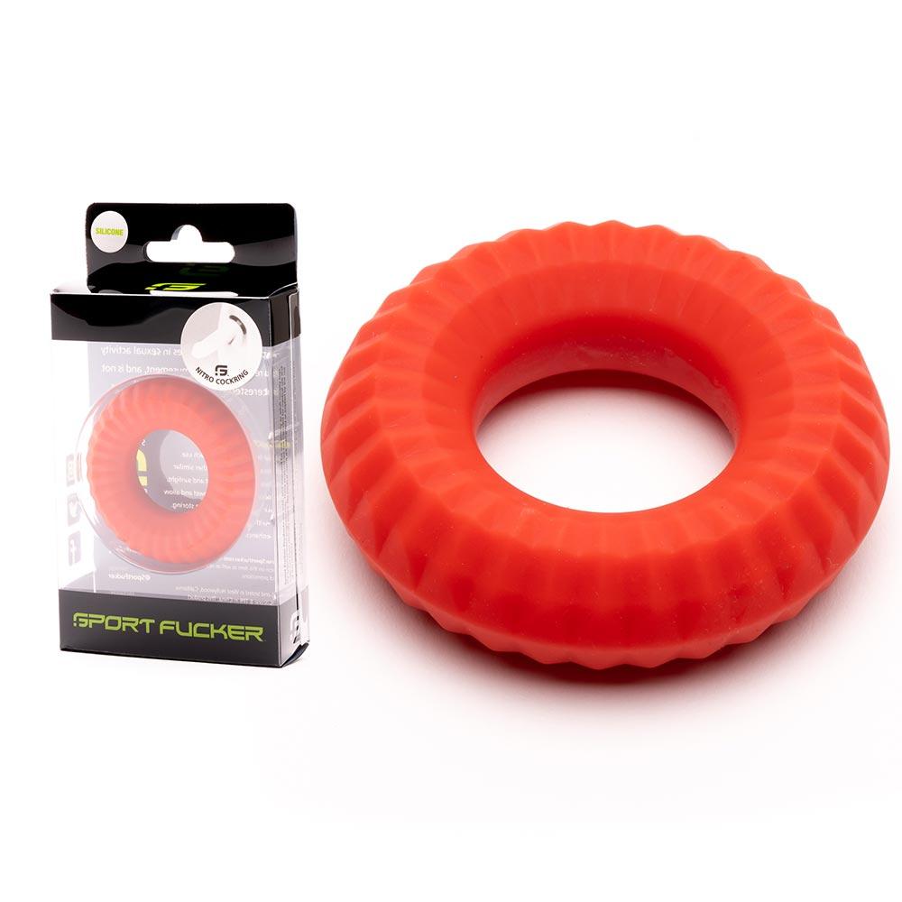 Liquid Silicone Nitro Ring - Red