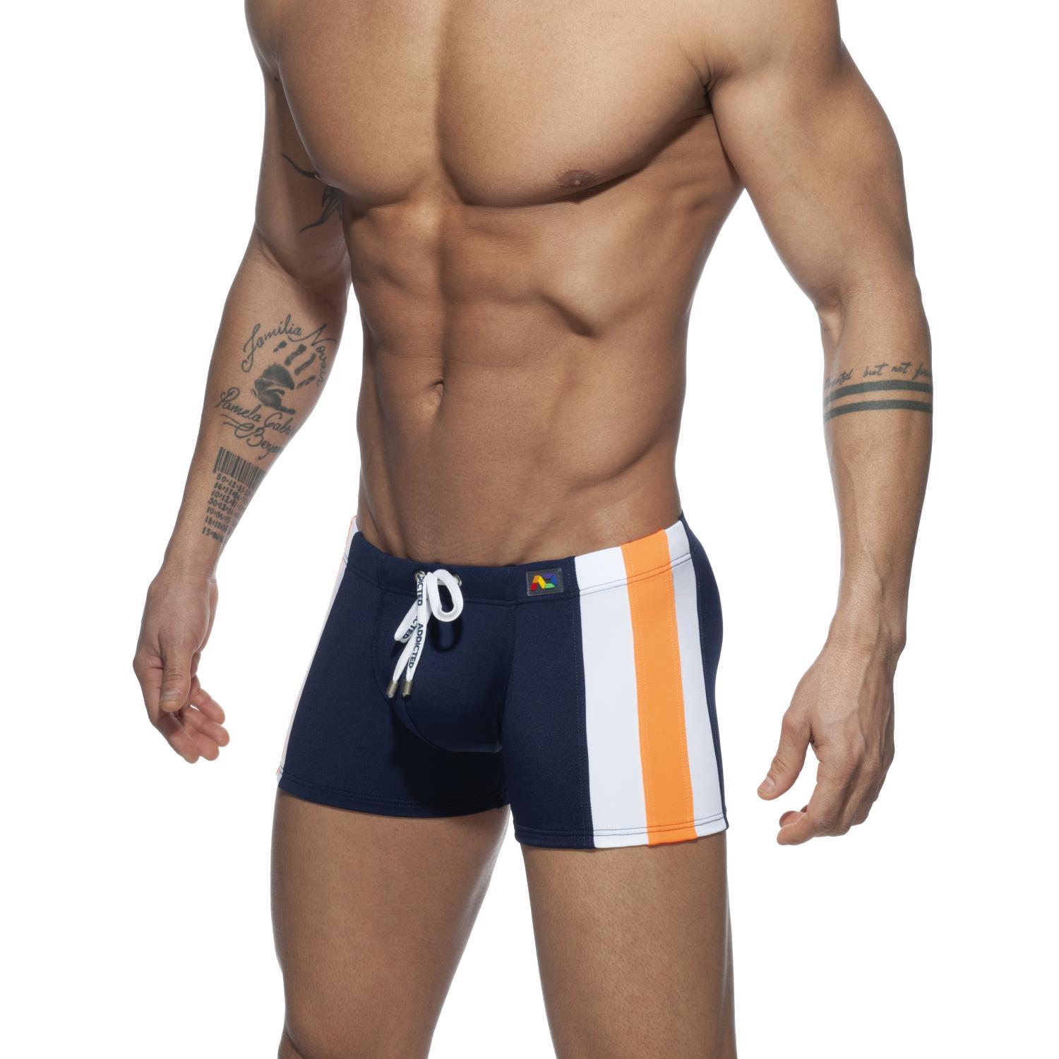 STRIPES BASIC SWIM BOXER