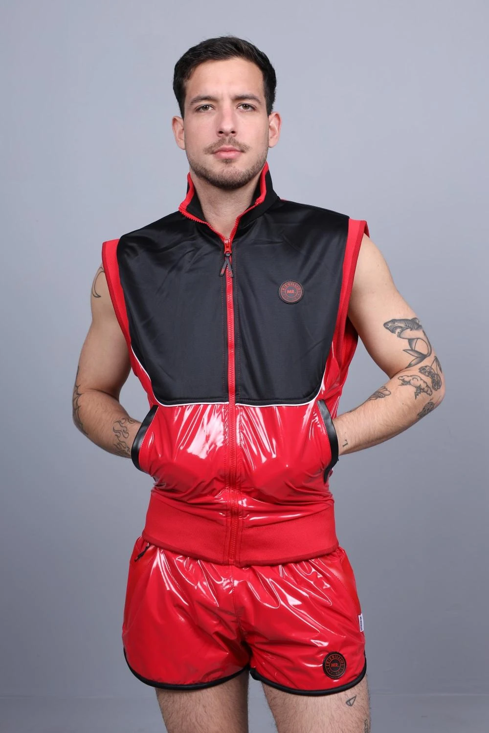 PVC 24 Tracksuit Sleeveless Jacket