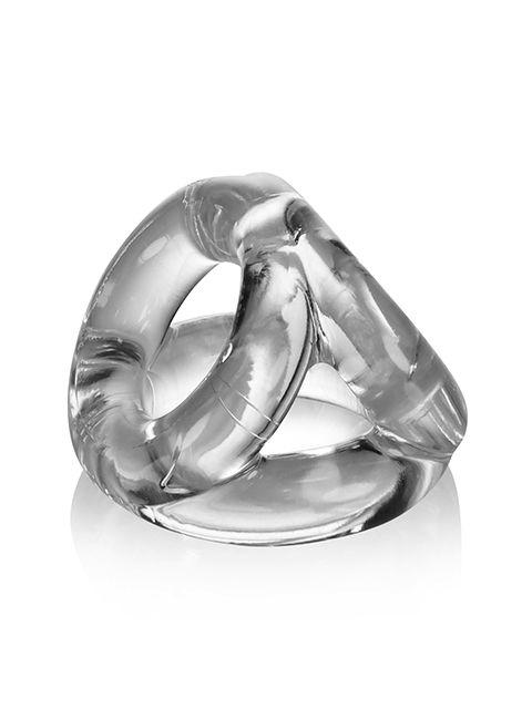 Oxballs Tri-Sport Cocksling Clear