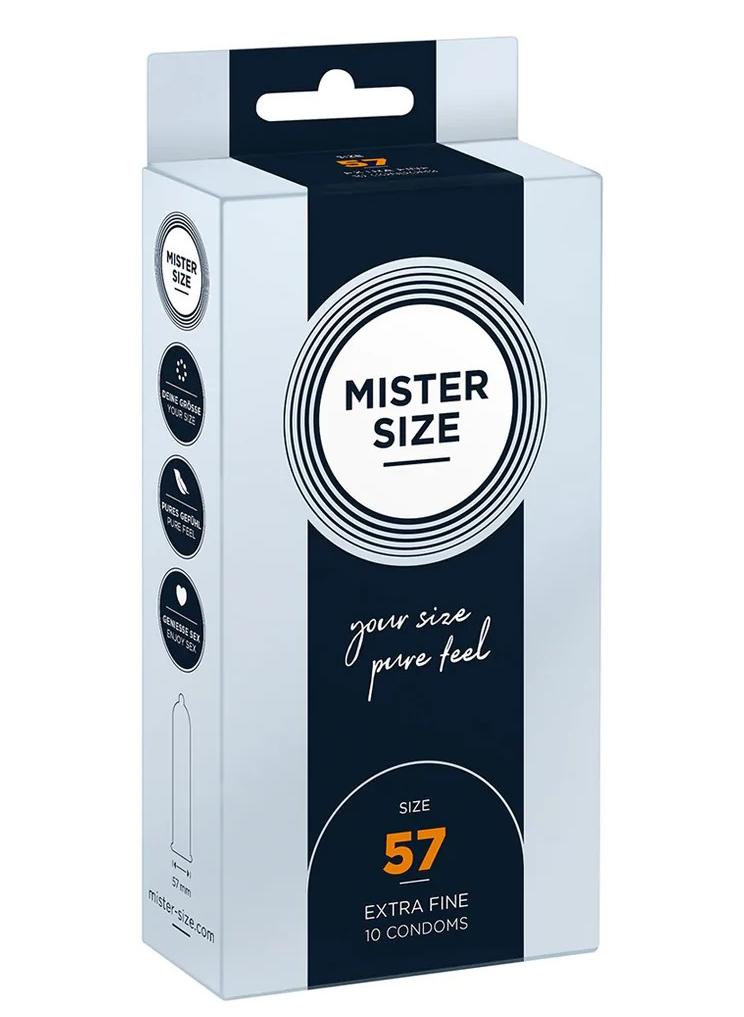 Pure Feel - Condoms 57 mm - 10 Pack