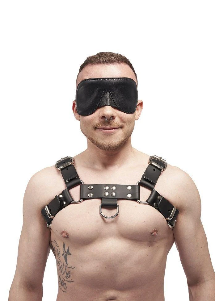 Mister B Premium Leather Blindfold