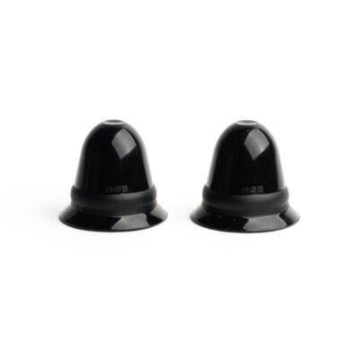 Super Silicone Nipple Suckers Large - Black