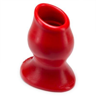 Oxballs Pighole Hollow Plug - Red L
