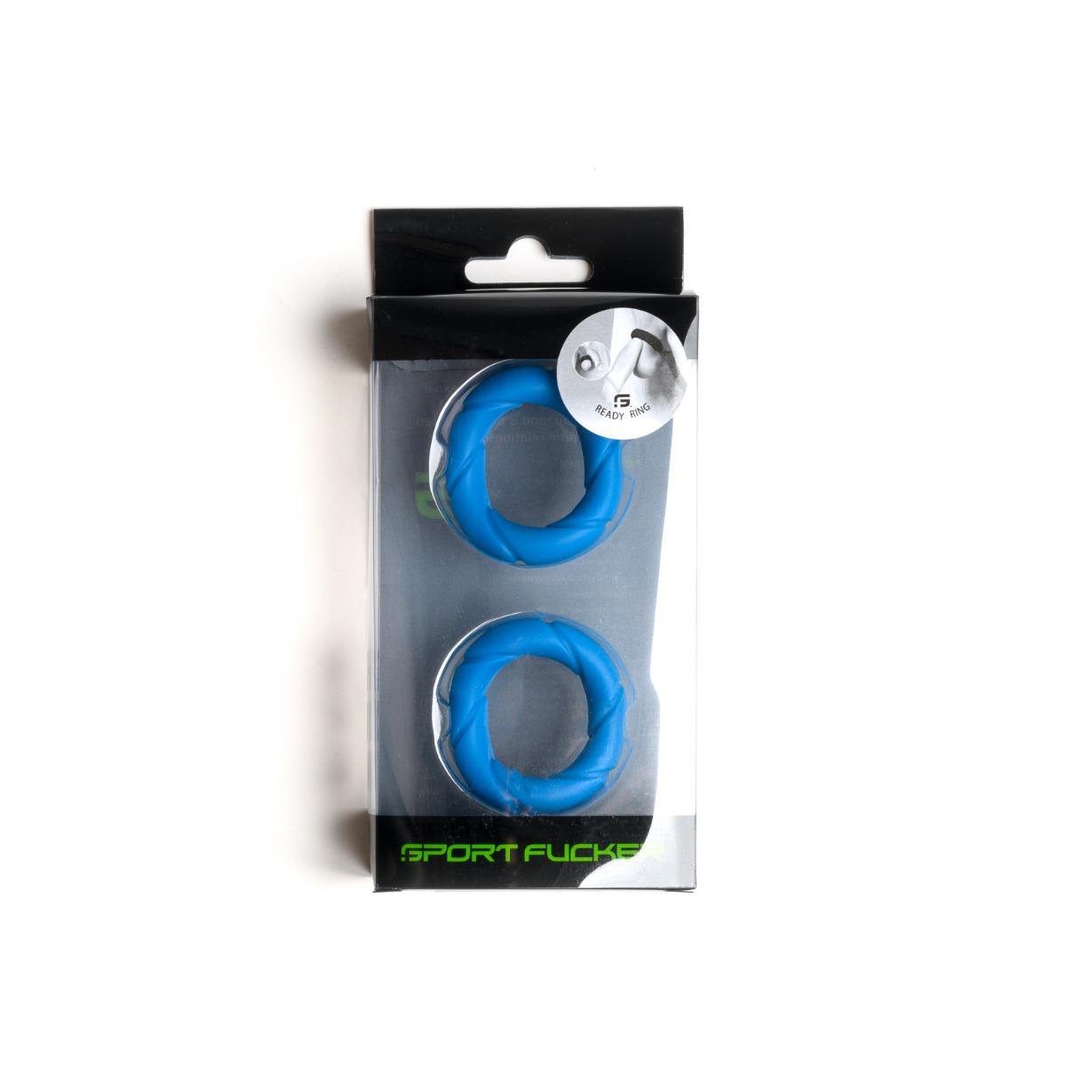 Liquid Silicone Ready Rings 2-Pack Blue