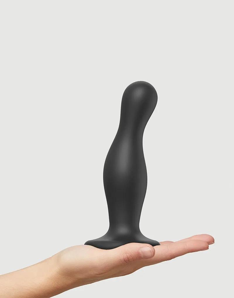 Strap-On-Me - Dildo Plug Curvy Size L - Black