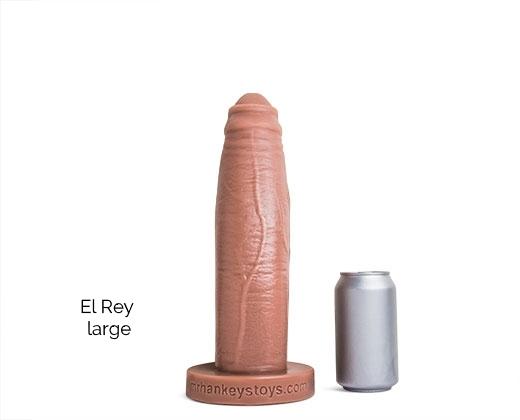 Hankey's Toys El Rey Dildo XL Solbrun